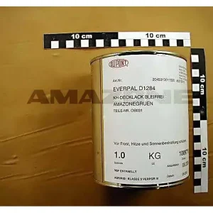 Maling, Amazone, grøn, 1 kg. - Prisnedsættelse