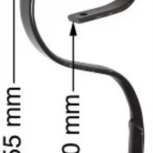 HE-VA harvetand 32 × 10 mm med spids – GR51150422100 - Kundernes valg