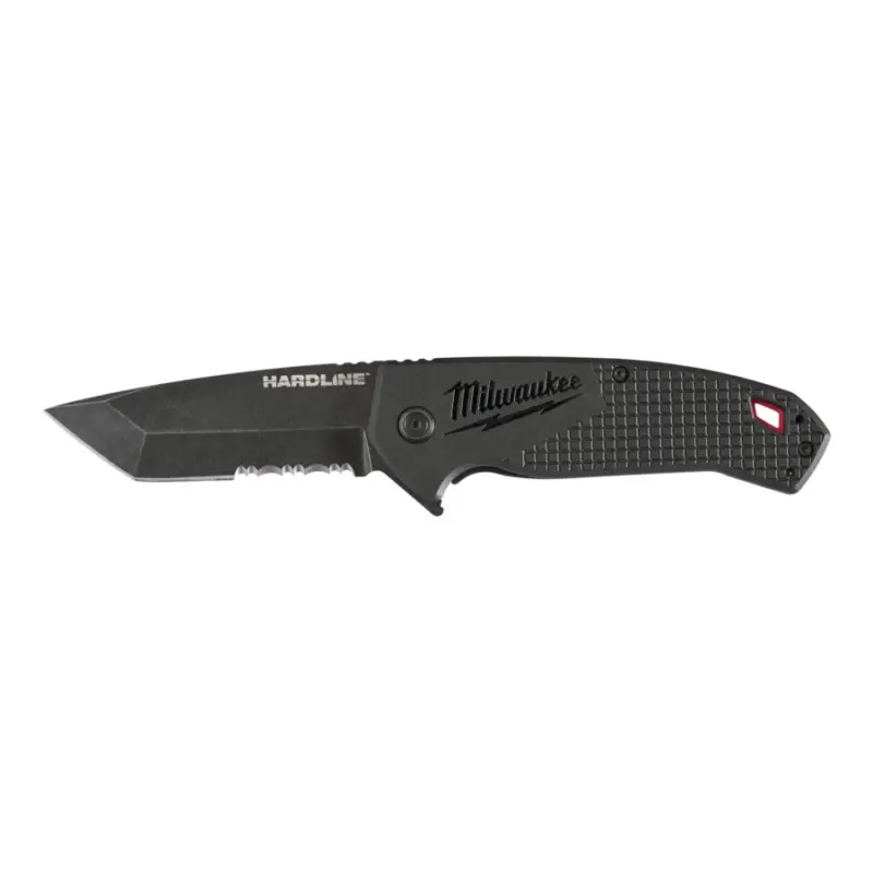 Klar til afsendelse | Milwaukee Foldekniv Hardline savtakket 75 mm