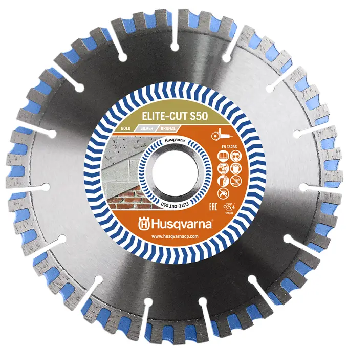 Husqvarna ELITE-CUT S50 Diamantklinge 125mm - Køb online